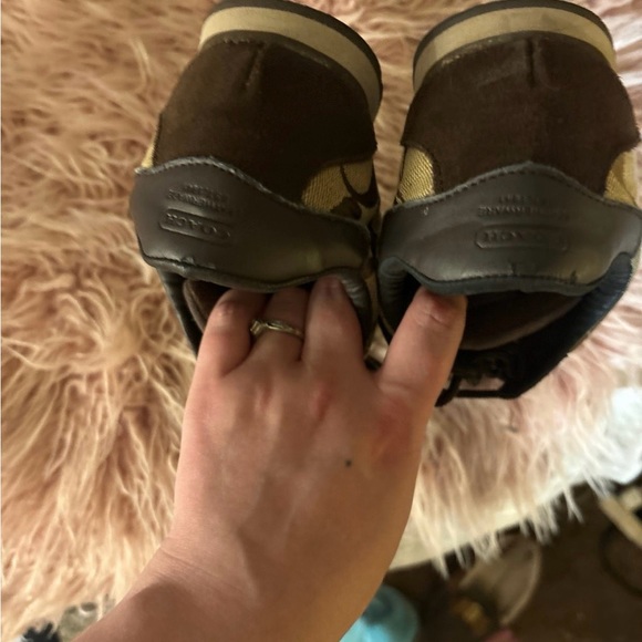 Coach vintage shoes that have recently been resoled - Picture 5 of 6